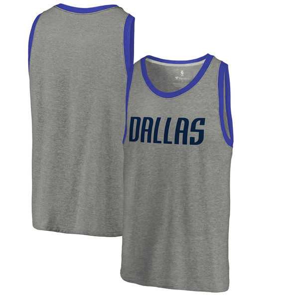 Dallas Mavericks Fanatics Branded Wordmark Tri-Blend Tank Top - Heathered Gray,We sell and wholesale Dallas Mavericks Fanatics Branded Wordmark Tri-Blend Tank Top - Heathered Gray on line form chian!